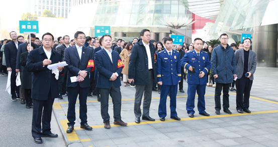 金融消防解决方案全线出击 qy·球友会科技股份助力建行浙江分行消防实战演练